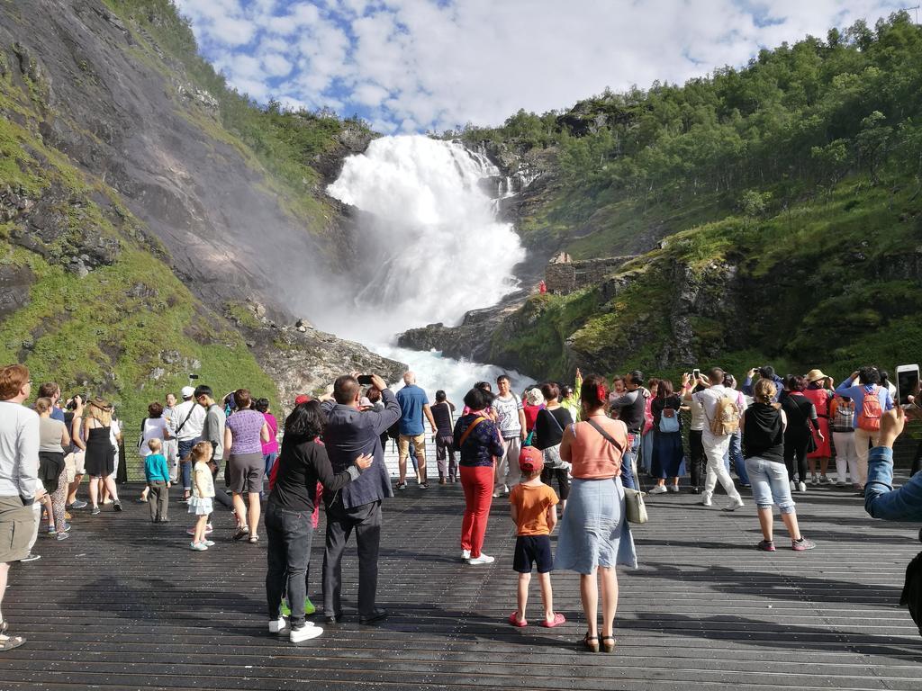 Steinsholen Holiday Home Flåm Extérieur photo